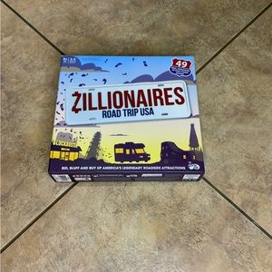 Zillionaires road trip USA board game